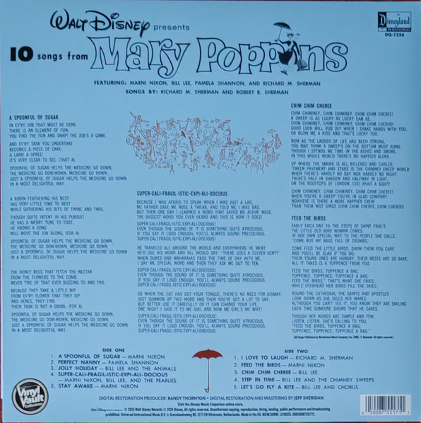 Various – 10 Songs From Mary Poppins [2]