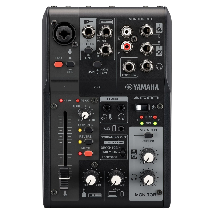 Yamaha AG03 MK2 Black [2]
