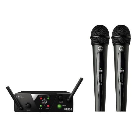 Microfoane Wireless - AKG WMS40MINI2