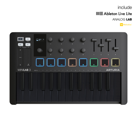 EOL - Arturia MiniLab 3 Deep Black