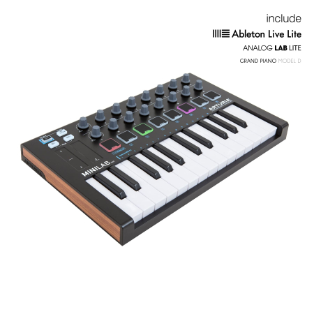 EOL - Arturia MiniLab Mk2 Black Edition