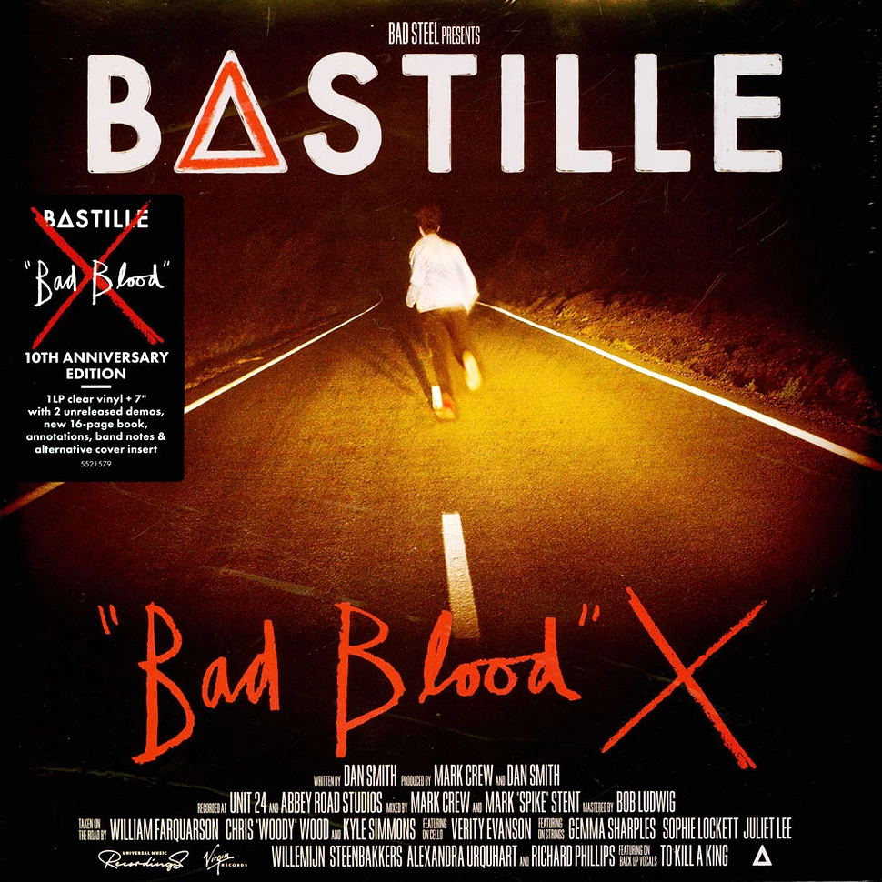 Rock - Bastille - Bad Blood X (10th Anniversary Edition - Clear Vinyl + 7" Vinyl)