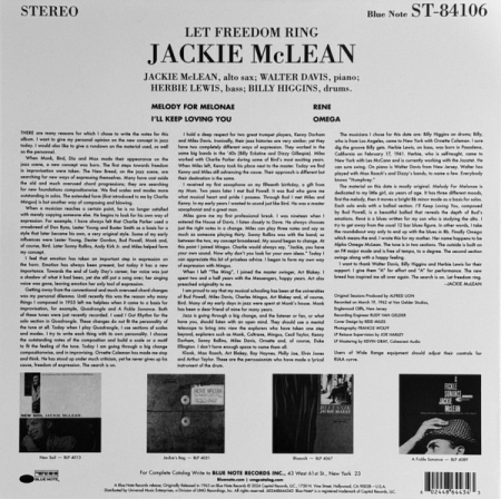 Jackie McLean – Let Freedom Ring [1]