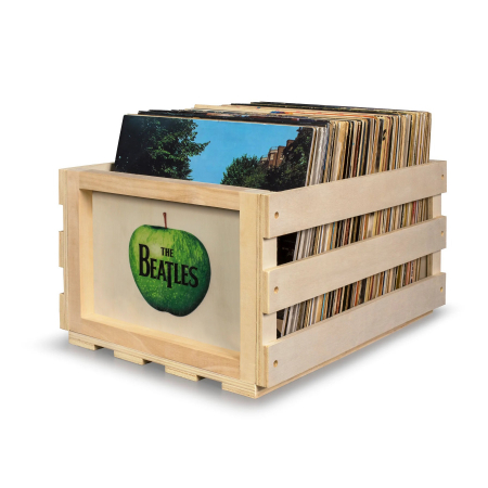 Mobilier DJ - CROSLEY Record Storage Crate - The Beatles Apple Label
