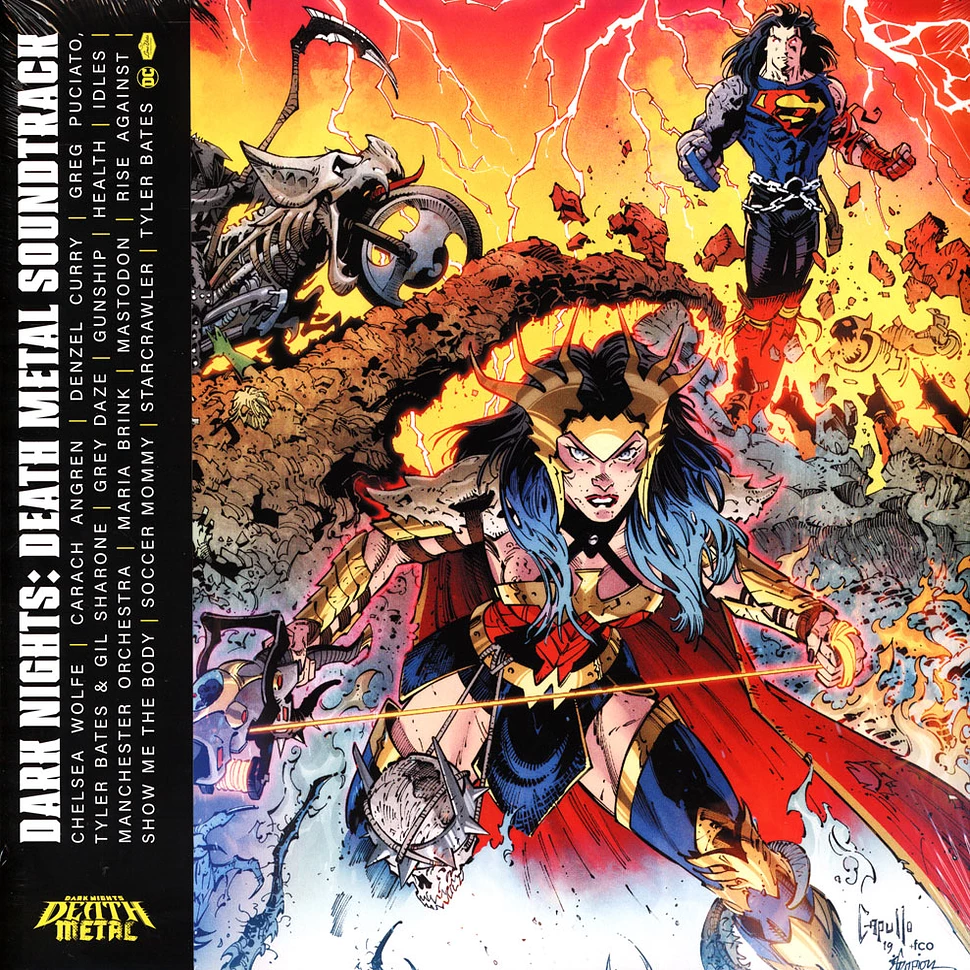 Hip Hop - Dark Nights - Death Metal Soundtrack (red)