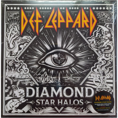 Viniluri - Def Leppard - Diamond Star Halos (Clear)