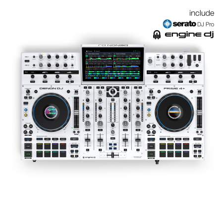 Console Stand Alone - Denon DJ Prime 4+ White