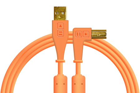 Cabluri DjTechTools - DjTechTools Chroma Cable USB 90 grade (orange)