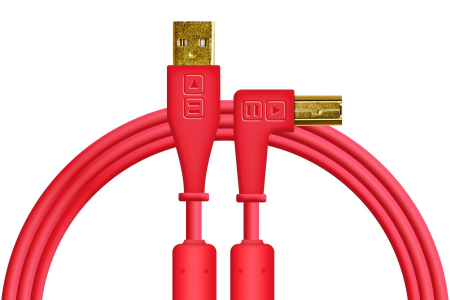Cabluri DjTechTools - DjTechTools Chroma Cable USB 90 grade (red)