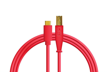 Cabluri DjTechTools - DjTechTools Chroma Cable USB C (red)