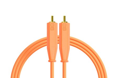 EOL - DjTechTools Chroma Cables Audio RCA to RCA Stereo (neon orange)