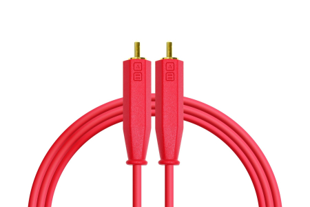 EOL - DjTechTools Chroma Cables Audio RCA to RCA Stereo (red)