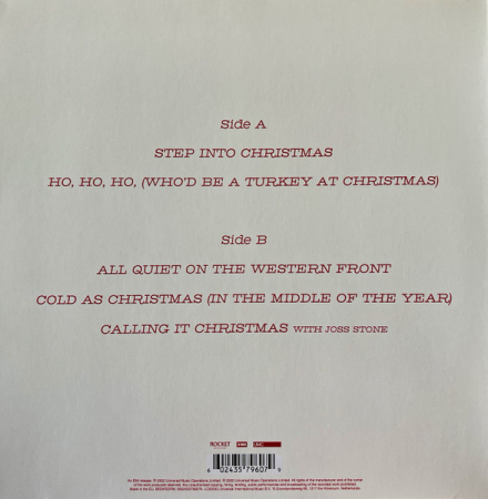 Elton John - Step Into Christmas / Ho, Ho, Ho (Who’d Be A Turkey At Christmas) (Red) [1]