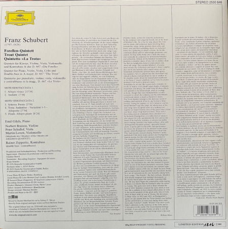 Franz Schubert - Piano Quintet In A Major (Trout) [1]