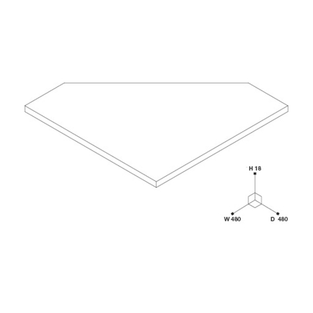 Glorious Modular Side Rack Adapter White [5]