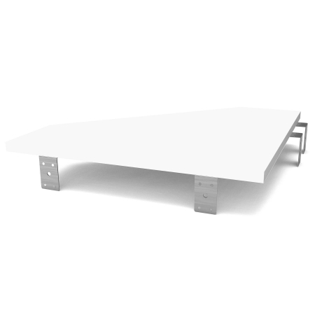 Glorious Modular Side Rack Adapter White [1]