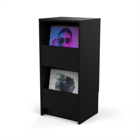 Mobilier DJ - Glorious Vinyl Vault Black