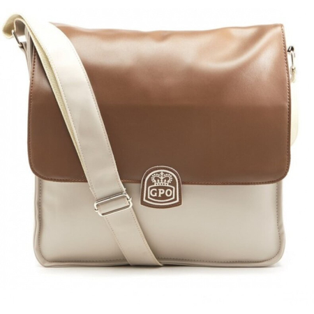 CD / Vinyl Bags - GPO RECORD BAG CREAM/TAN
