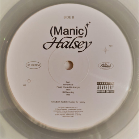 Halsey - Manic (Clear Milky) [3]