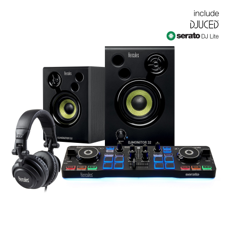 Console compatibile Serato - Hercules DJ Starter Kit