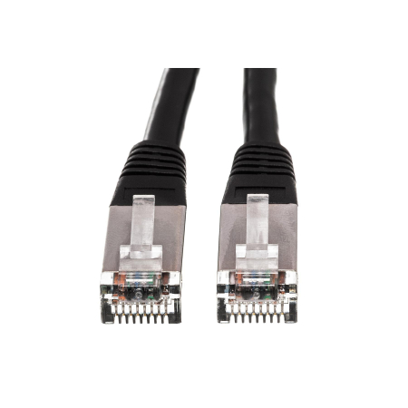 Hosa CAT-605BK - Cablu Ethernet Cat 6, 8P8C la Same -1.5m, Negru [1]
