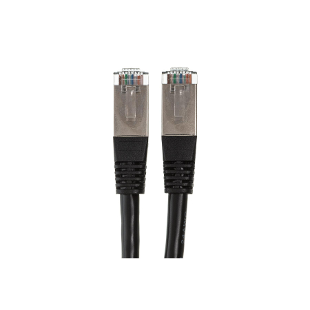 Hosa CAT-605BK - Cablu Ethernet Cat 6, 8P8C la Same -1.5m, Negru [2]