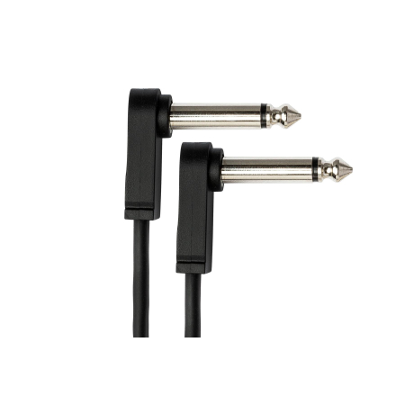 Hosa CFP-112 - Cablu Patch Pedalboard Chitara, Molded Low-profile Right-a - 0.3m [2]