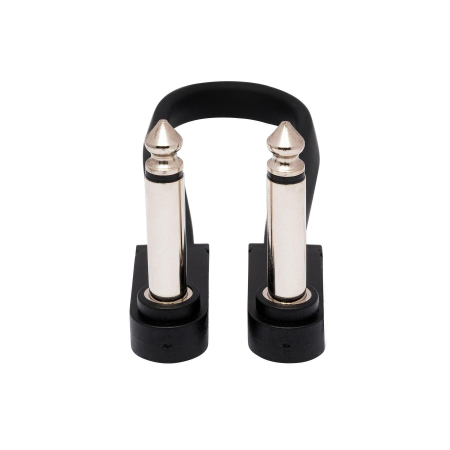 Hosa CFP-112 - Cablu Patch Pedalboard Chitara, Molded Low-profile Right-a - 0.3m [3]