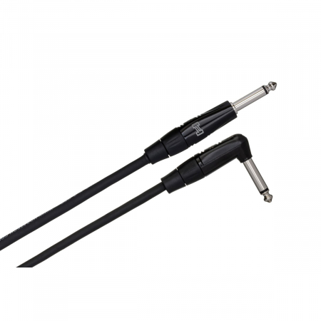 Cabluri - Hosa HGTR 010R - Cablu Jack 6.35mm Tata Mono la Jack 6.35mm 90 Grade Tata Mono - 3m