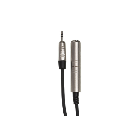 Hosa HXSM-005 - Adaptor de casti Jack 6.35mm Mama Stereo la Jack 3.5mm Tata Stereo - 1.5m [1]