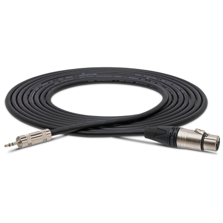 Hosa MXM-015 - Cablu microfon Camcorder, XLR Mama la Jack 3.5mm Tata Mono - 4.5m [2]