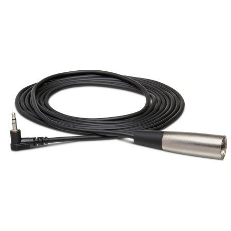 Hosa XVM-110M - Cablu microfon Camcorder, XLR Tata la Jack 3.5mm Tata Mono 90 grade - 3m [1]