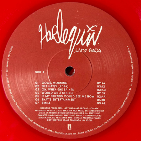 Lady Gaga – Harlequin (Red Vinyl) [4]
