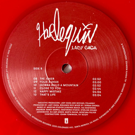 Lady Gaga – Harlequin (Red Vinyl) [3]