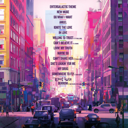 Kid Cudi - Entergalactic (2022, Limited Edition, Yellow) [1]