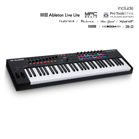 z*z様 m-audio oxygen M-Audio Oxygen 49 MK5 (resigilat) la 497,22 RON | DjSuperStore