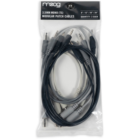 Moog Mother 32, DFAM, and Subharmonicon Cable Set (8) 6,12,18,24 in [3]