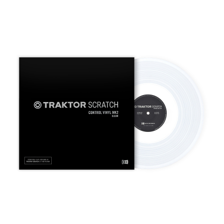 EOL - Native Instruments Traktor Control Vinyl Mk2 ( clear )