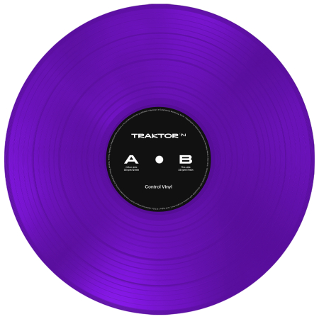 Timecode / Control Vinyl - Native Instruments Traktor Control Vinyl Purple