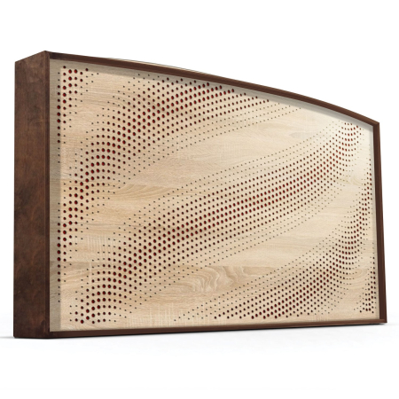 Tratament Acustic - Panou Acustic Acoustand Palisandru Tangent 120x60x21cm