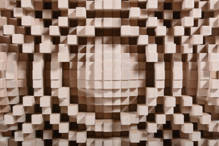 Panou Acustic SkyFuser29 Natural 58x58x10cm [2]