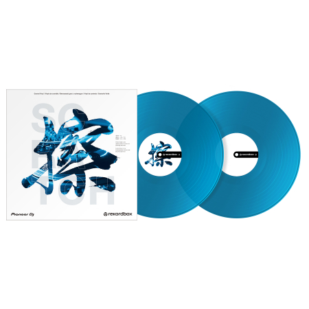 Timecode / Control Vinyl - Pioneer DJ RB-VD2-CB Rekordbox DVS Control Vinyl Blue (Pair)