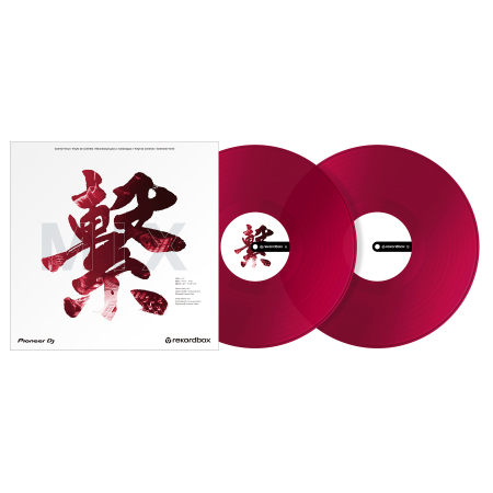 Timecode / Control Vinyl - Pioneer DJ RB-VD2-CR Rekordbox DVS Control Vinyl Red (Pair)