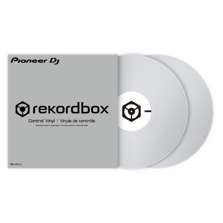 EOL - Pioneer DJ RB-VD1-CL Rekordbox DVS Control Vinyl Clear (Pair)