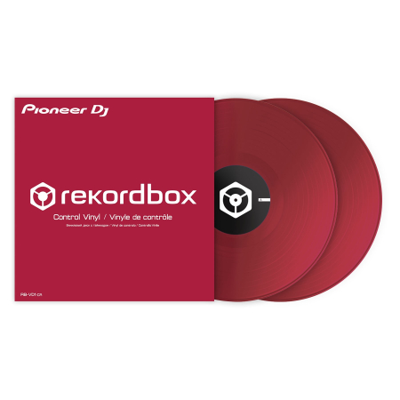 EOL - Pioneer DJ RB-VD1-CR Rekordbox DVS Control Vinyl Red (Pair)