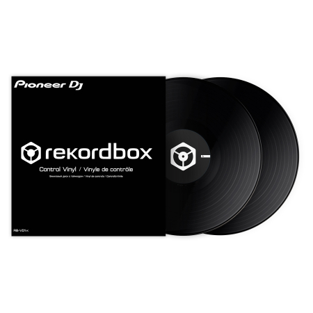 Timecode / Control Vinyl - Pioneer DJ RB-VD2-K Rekordbox DVS Control Vinyl Black (Pair)