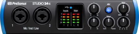 Interfete audio - Presonus Studio 24c