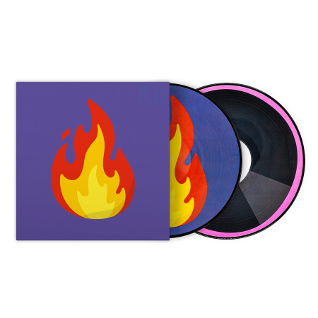 Timecode / Control Vinyl - Serato 2x12 inch Emoji Picture Vinyl Pressing  inchFlame/Record inch