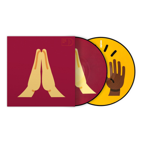 Echipamente DJ - Serato 2x12 inch Emoji Picture Vinyl Pressing  inchHands inch