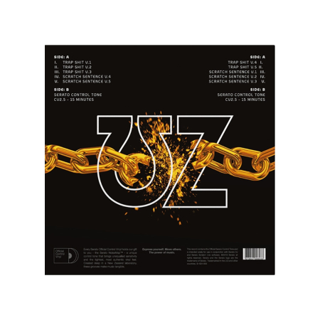 Serato 2x12 inch UZ REAL TRAP SHIT 1-5 [4]